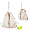 Bolsa de Tenis para Exteriores Bolsa Personalizada para Raquetas de Pickleball Bolsa Deportiva Portátil para Exteriores Cruzada Multifuncional Bolsa de Bádminton Hombro