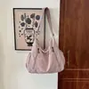 Bolso de Hombro de Moda para Mujer, Bolso Cruzado Casual para Compras, Bolso Ligero de Nailon de Color Sólido, Mochila de Nuevo Estilo para el Trabajo y los Viajes