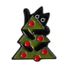 Série de Natal Broche de Liga de Desenho Animado Divertido Pin em Forma de Papai Noel Acessórios para Vestido de Feriado Lembrancinhas
