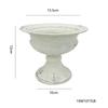 Maceta Alta Estilo Pastoral Americano Patio Exterior Maceta para Plantar Suculentas Nostálgica Retro Maceta Blanca Adornos Decorativos