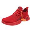 Exportação Transfronteiriça Sapatos Masculinos 2025 Novo Malha de Tecido Fly Respirável Sapatos Esportivos Trbottomyy Corrida Solado Macio Tamanho Grande Sapatos para Homens