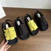 Sandalias de Tira Única con Suela Gruesa y Punta Abierta de Lujo Ligero para Mujer, Nuevas Sandalias Casuales Tejidas con Hebilla de Verano 2026 para Mujer