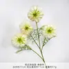Ramo de Clemátide Artificial Estilo Europeo, Flores de Seda Artificial para Arreglos de Boda, Flores de Plástico con Acabado de Alta Gama para Decoraciones de Boda