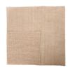 Gran oferta de decoración navideña para bodas europeas y americanas, artesanía artesanal DIY, pieza de lino cuadrada redonda retro, soporte para el cabello de generación