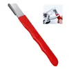 Afilador Portátil para Tijeras de Jardín de Exterior, Piedra de Afilar de Doble Propósito para Cuchillos y Tijeras, Raspador de Jardín, Afilador Rápido