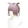 Peluca de Cosplay de Siete Hierbas Trébol de la Canción de la Noche Disfraz de Sirvienta Peluca Trenzada de Cabello Mediano Largo de Vampiro Cosplay