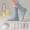 Meias Infantis 2026 Meia-Calça Primavera e Outono Algodão Penteado Meias para Recém-Nascidos Outono e Inverno Sem Costura Punho Folgado Que Não Aperta as Pernas