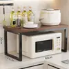 Estante de Almacenamiento de Cocina Estante de Almacenamiento de Múltiples Niveles Encimera Multifuncional Estante de Almacenamiento para Microondas y Olla Arrocera de Cocina