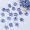 Nuevo color cuentas de cerámica flor con cuentas diy joyería hecha a mano pendientes pendientes material cuentas de porcelana venta al por mayor