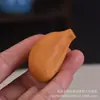 Gran Colección de Frutas Talladas en Madera, Manzanas, Mangostinos, Caquis, Peras, Calabazas, Berenjenas, Accesorios DIY, Colgantes, Regalos para Niños al por Mayor