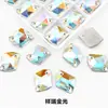 Cristales Facetados Cosidos a Mano con Pedrería, Cristales de Forma Irregular con Base Plana, Accesorios de Cristal para Bricolaje, Vestido de Novia, Zapatos, Sombreros, Bolsos, Accesorios para Ropa