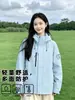 Jaqueta outdoor três em um estilo Luotuo para mulheres conjunto de duas peças super bonito para homens vestuário à prova de vento e chuva para viagens caminhadas montanhismo