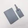 Porta-boletos Sencillo y Versátil Más Vendido Transfronterizo, Bolso Multifuncional para Pasaporte de Cuero PU, Etiqueta para Equipaje, Juego de Regalo, Venta Directa de Fábrica