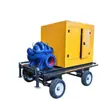 Bomba Diésel Autocebante de Gran Caudal Camión Bomba Móvil para Control de Inundaciones para Prevención y Drenaje de Emergencia de Inundaciones 300/500/800/1000 Metros Cúbicos