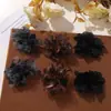 Otoño e Invierno Retro Versátil Estampado de Leopardo Malla Floral Tela Parches DIY Hecho a Mano Clips Laterales para Zapatos y Sombreros, Accesorios para el Cabello, Accesorios para Ropa y Vestidos