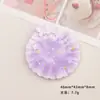 Acessórios de Resina Desenho Animado DIY Joias Disco com Borda Ondulada Cola de Creme Grampo de Cabelo Capa de Celular Fivela de Sapato Pingente de Chaveiro