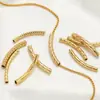 Pingente Rosqueado de Cotovelo 37mm Banhado a Ouro 18K de Aço Inoxidável DIY Moda Colar Pulseira Acessórios de Joias Lote Transfronteiriço