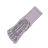 Calcetines de Yoga Antideslizantes de Cinco Dedos con Agarre Completo en la Planta, Calcetines Transpirables para Pilates, Calcetines Deportivos para Piso de Fitness al por Mayor