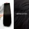 Peluca de Cola de Caballo para Mujeres con Cabello Largo y Liso, Cola de Caballo Baja, Trenza Alta, Pinza para el Cabello Invisible Trenzada, Cabello Rizado, Material de Seda de Alta Temperatura
