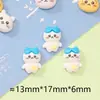 Dibujos Animados Lindo Mini Jiikawa Resina DIY Pegamento de Crema Funda de Teléfono Juguete para Niños Llavero Hebilla de Zapato Accesorios