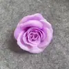 Cabeça de Rosa Búlgara 9cm Flor Artificial Grampo de Cabelo Arranjo de Flores Artesanato Guirlanda Decoração Flor Artificial