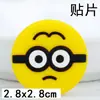 Accesorios de Joyería para Pasadores de Pelo Decoración para Fundas de Teléfono Móvil Parche Adhesivo de PVC Suave Muñeca Plana de Animales de Dibujos Animados Accesorios de Goma Suave