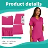 Trajes Quirúrgicos Duo y Uniformes Lavables Meike para Hospitales Transfronterizos, Pequeñas Clínicas en el Extranjero, Ropa de Trabajo Cómoda para Personal Médico y Doctores