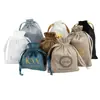 Bolsas de Veludo Pretas no Atacado em Estoque, Bolsas de Veludo para Joias, Saquinhos com Cordão, Bolsas de Veludo para Armazenamento de Fones de Ouvido