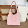Nuevo Bolso de Hombro Acolchado con Forma de Calabaza en Colores Macaron, Bolso de Mano Fresco y Sencillo, Bolso Tote de Moda y Minimalista, Bolso de Lona