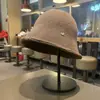 Sombrero de pescador de ala enrollada, moderno y sencillo, para mujer, versátil y que estiliza el rostro, juvenil y rejuvenecedor, cómodo sombrero de pescador de punto, moderno