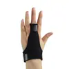 Fijación de dedo transfronteriza con férula para pulgar tira de aluminio protector de flexión de muñeca soporte de articulación protector de dedo deportivo