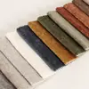 Tela de chenilla comprimida para sofá de stock listo del fabricante, Tela de chenilla granular para cojines, almohadas, textiles para el hogar y bolsos