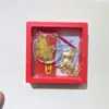 Colgante Zodiaco 2026 Año del Caballo, Llavero que Atrae Dinero, Pegatina Dorada para Teléfono Caballo Pequeño, Cadena para Teléfono al por Mayor