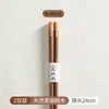 Palillos Estilo Japonés Modelo Nuevo Madera Natural Simple Cocina Hogar Rojo Palillos de Madera de Gama Alta Madera Maciza Puntiagudos Antideslizantes Antimoho