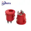 Fuente de Alimentación Grande Enchufe Dc-022K-5521-5525 Corriente de Colores Interfaz Dc Vertical Enchufe de Alimentación de Agujero Redondo