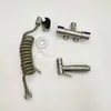 Válvula de Ángulo de Acero Inoxidable 304 de Doble Control Transfronterizo, Una Entrada Dos Salidas, Doble Uso, Conexión, Válvula Desviadora de Agua para Inodoro de Doble Uso, Compañero