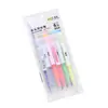 Set de Marcadores Resaltadores Doble Punta Coloridos Transparentes Fluorescentes Uno Grueso y Uno Fino para Estudiantes Clave