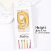Decoración de pastel de Año Nuevo 2024 fiesta navideña celebridad de internet vela digital cumpleaños tarjeta de feliz año nuevo enchufe para vestir