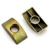 Cojín de Media Luna Cojín Semicircular Tuerca de Media Luna Conector de Plataforma Grande Cojín de Aleación Conector de Muebles Cuatro en Uno M8