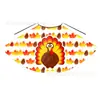 Fábrica de Capas Infantiles Personalizadas Europeas y Americanas para Acción de Gracias Capas Infantiles de Pavo para Acción de Gracias con Cordones Hechas a Medida