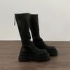 Botas Altas de Suela Gruesa para Mujer Estilo Verano 2025, Nuevas, Altura Sobre la Rodilla, Adelgazantes, Botas de Jinete