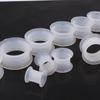 Joias para piercing material de silicone alargador de orelha alargador de orelha macio 4~25mm atacado