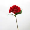 Flores Artificiales con Tacto Realista y Efecto Hidratante, Hortensias Grandes para Decoración de Hotel, Arreglos Florales, Decoraciones de Boda, Flores Falsas Multicolor, Hortensias de Seda
