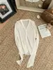 Toma Real de Cárdigan Corto de Hilo de Hielo Tejido Manga Larga Corta Verano Primavera Otoño Camisa con Aire Acondicionado Ropa de Protección Solar Chal Pequeño Top para Mujer