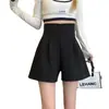 Diseño de pierna recta y pierna ancha, oculta la carne y estiliza, pantalones de pierna ancha versátiles, cubren las caderas, mujer, nuevo estilo de verano 2026, shorts de temperamento