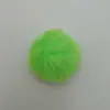Shangtuo 7.5cm Venta al por mayor de colgantes de bola de pelo de conejo rex sintético, accesorios y componentes de fieltro