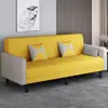 Sofá Plegable Moderno Sencillo para Alquilar Sofá Cama Plegable Económico Apartamento Pequeño Asiento y Cama de Doble Uso Sofá de Sala de Estar