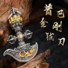 Adaga Vajra Pumbaba Estilo Vintage Estilo Étnico Artesanato Fino Pingente do Tibete Venda Direta do Fabricante