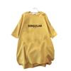 Camiseta de manga corta estampada de longitud media de verano nueva suelta grande en línea roja súper popular cec camiseta de manga corta para mujer ins top