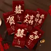 Envelope Vermelho de Presente 2026 Novo Modelo Boa Sorte Universal Casamento Lembrança Dinheiro da Sorte Estampagem Dourada Dez Mil Yuan Envelope Vermelho